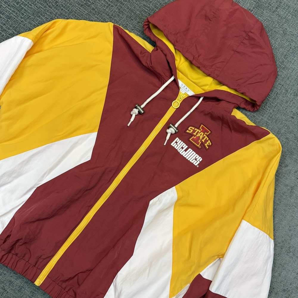 Iowa State Cyclones Windbreaker Jacket Women's XL Wear By‎ Erin Andrews NWT
